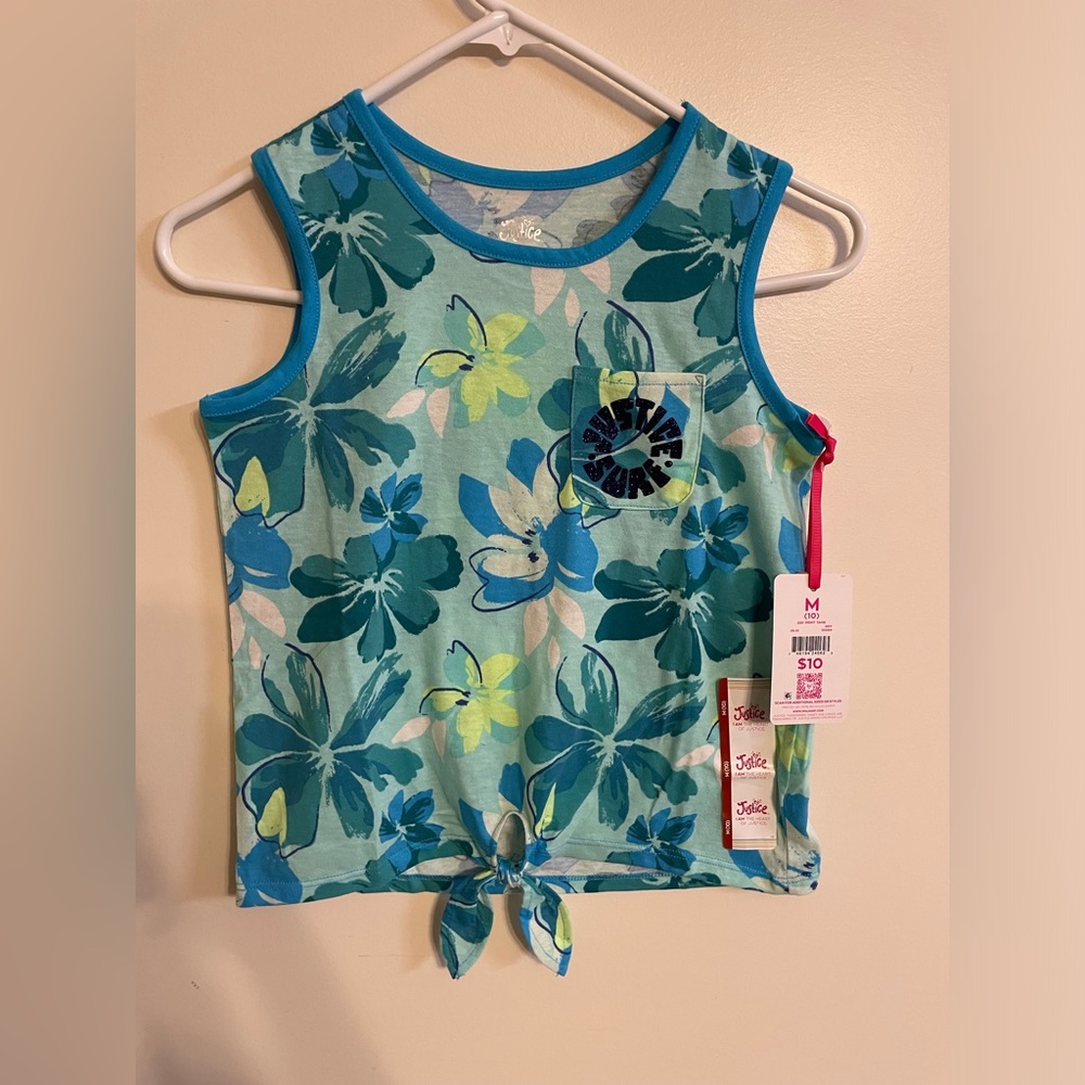 Justice girls top Size M (10)